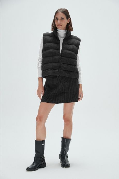 Chaleco corto, Air Knit, Pully (Gris)