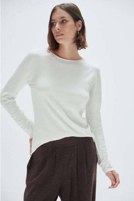 Sweater bossa, Sara (Blanco) 