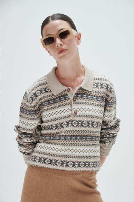 Sweater jackard Oversize. Ralphie