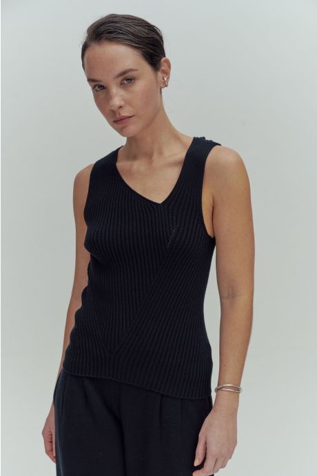 Musculosa Alina (Negro)