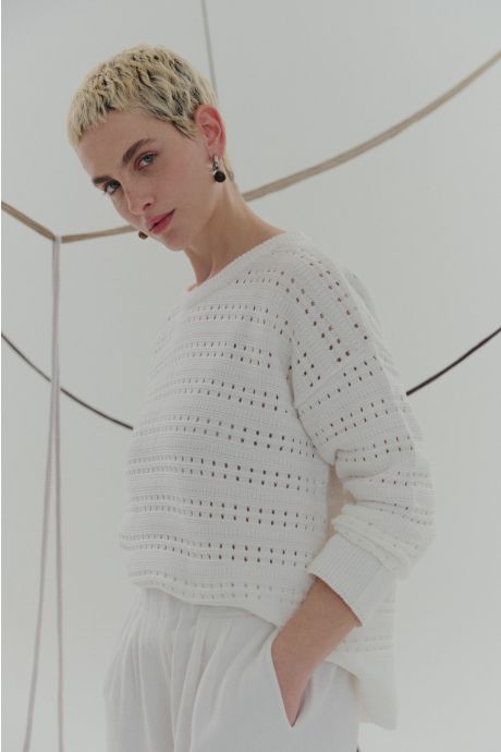 Sweater Positano (Blanco)