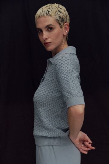 Polo Joana (Gris Perla)