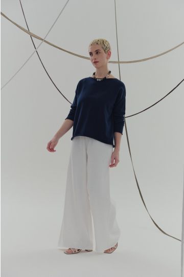 Sweater bote Sahara (Azul Marino)