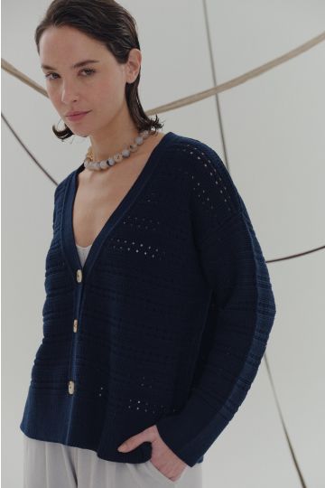 Cárdigan Morais (Azul Marino)