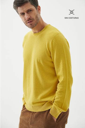 Sweater ultra fino, Rafa. (Amarillo)