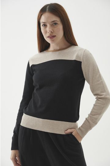 Sweater colores, Lenox. (Negro)