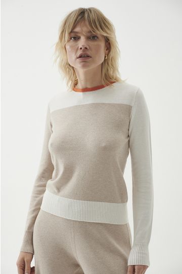 Sweater colores, Lenox. (Natural)