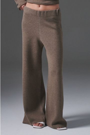 Pantalón tramado Zoe (Visón)